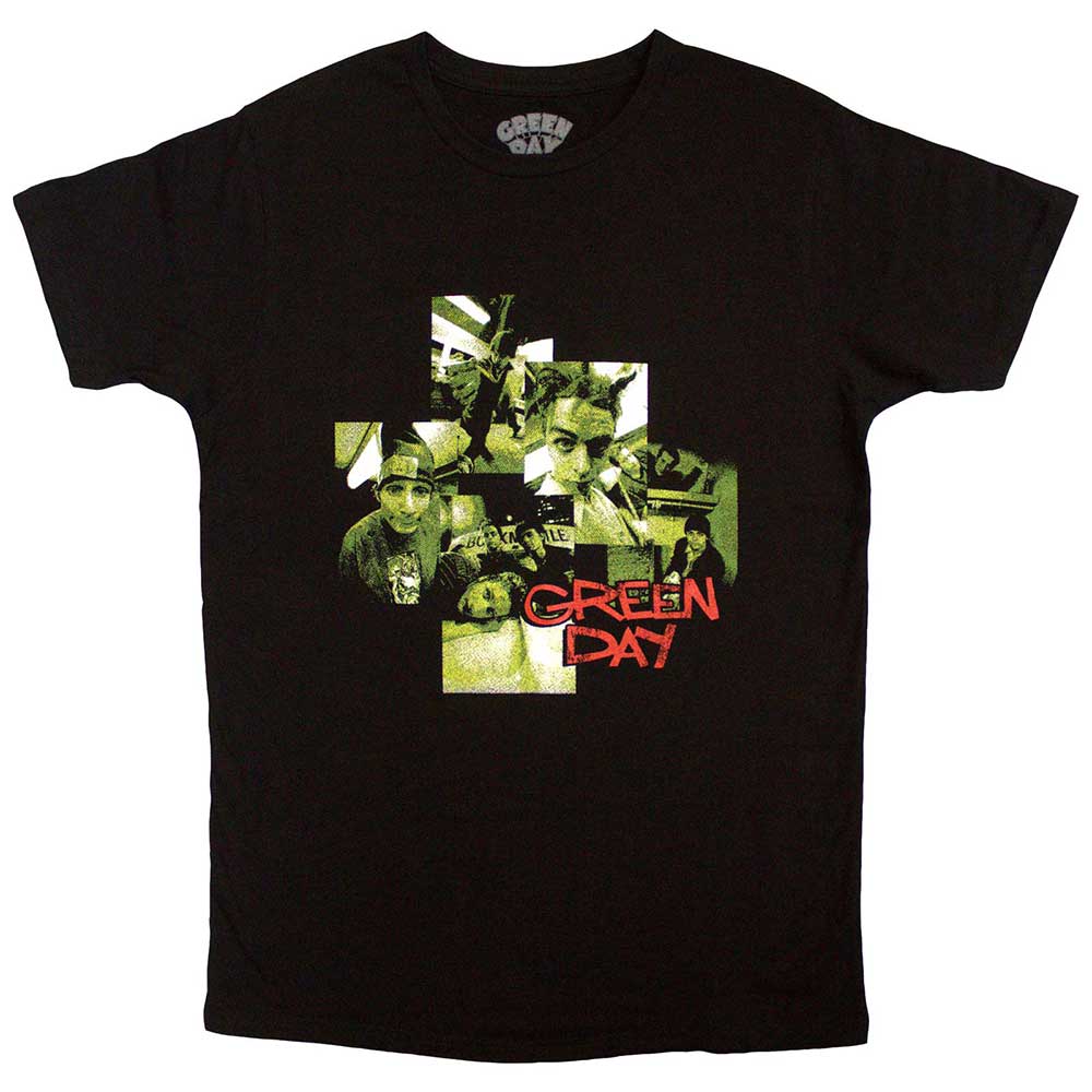 Tričko Green Day - Photo Montage, Unisex,Čierna,S