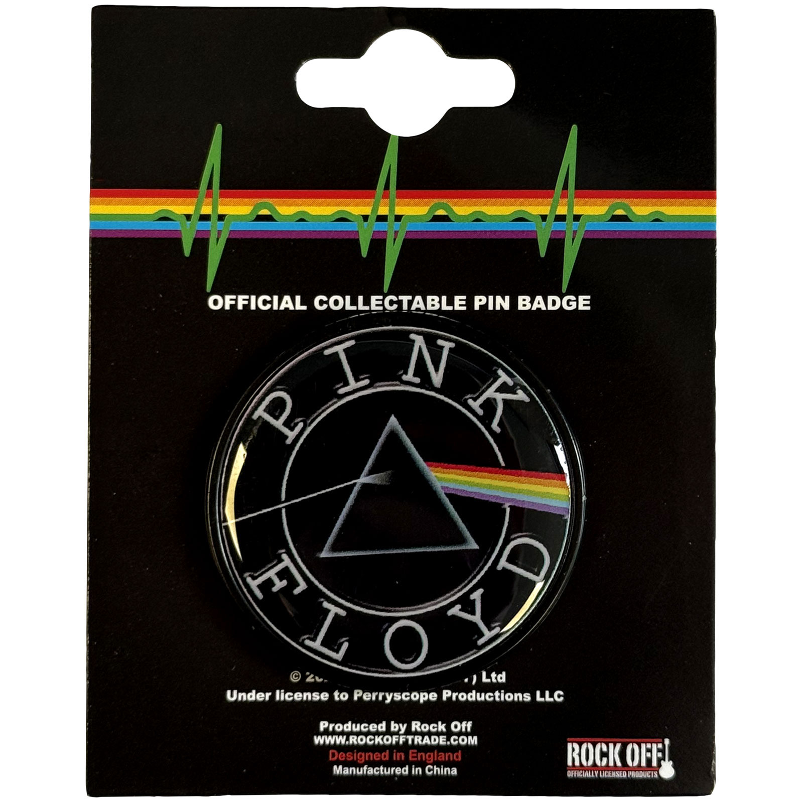 Odznak Pink Floyd - Circle Logo