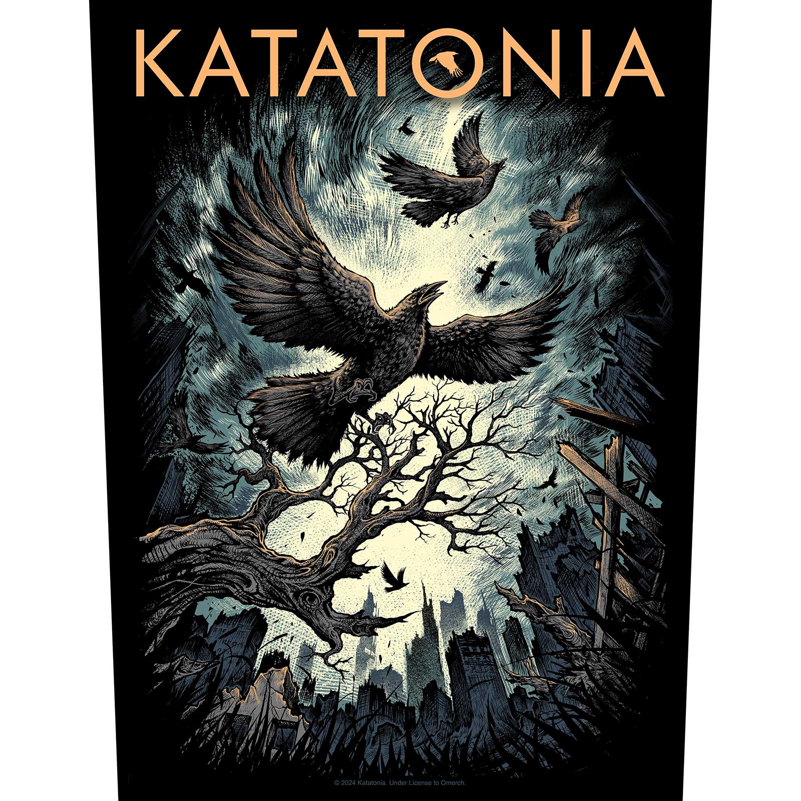 Nažehlovačka Katatonia - Uncover The Skies