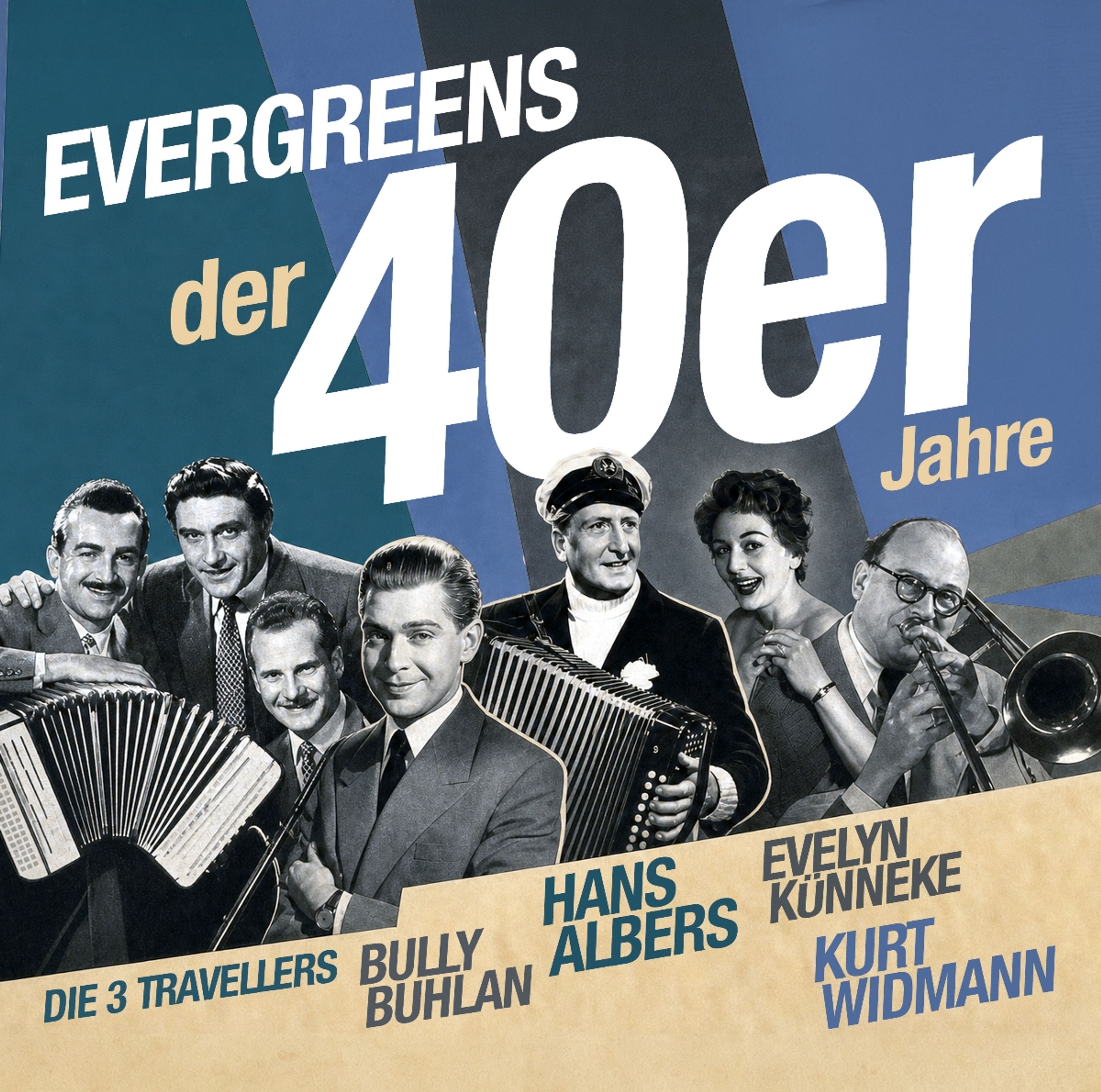 CD Various Artists - EVERGREENS DER 40ER JAHRE