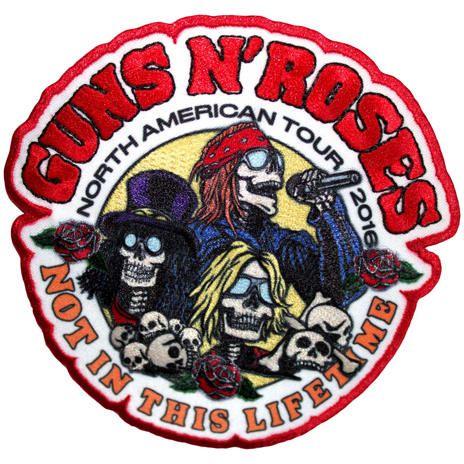 Nažehlovačka Guns N’ Roses - Not In This Lifetime NA Tour '16