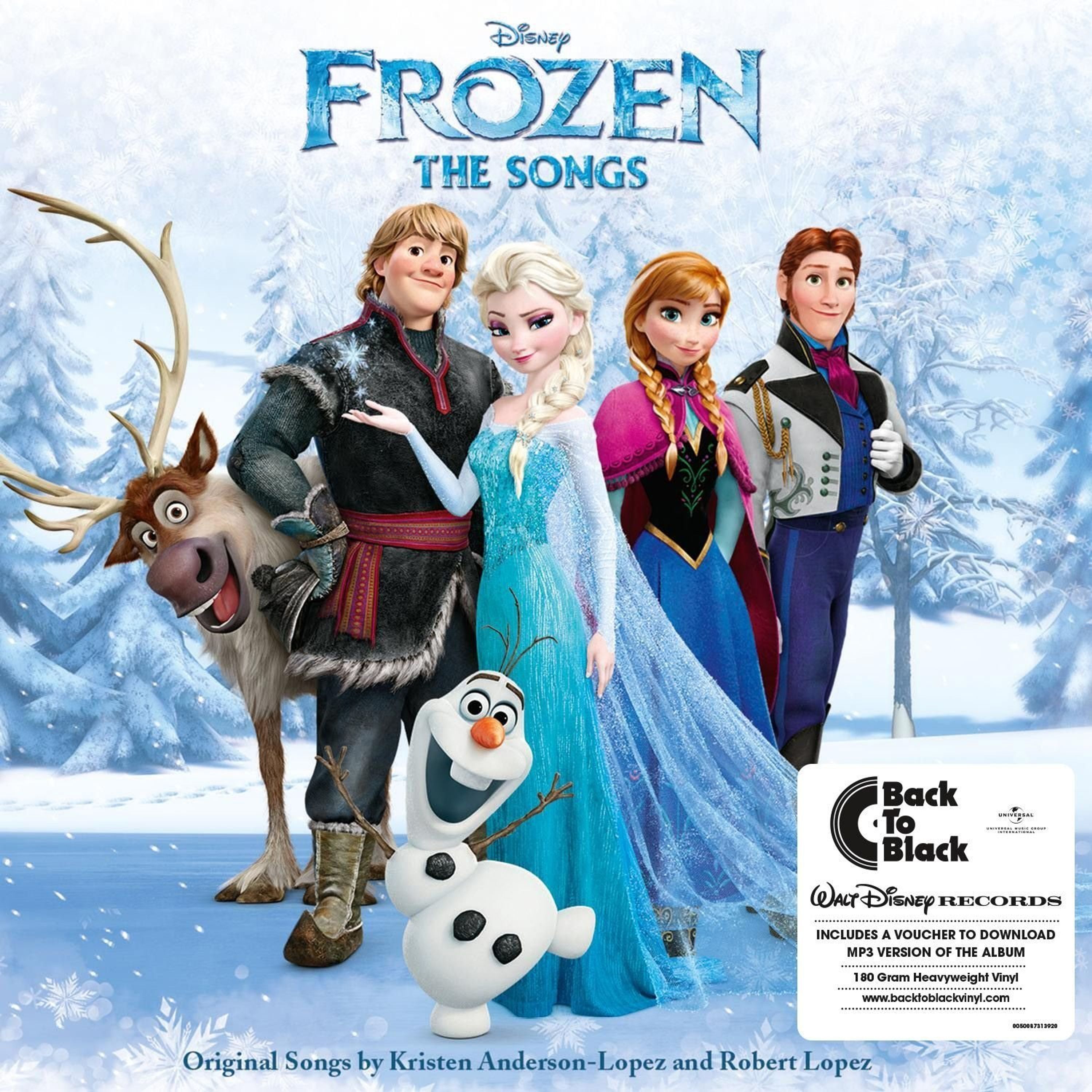 Vinyl - FROZEN: THE SONGS