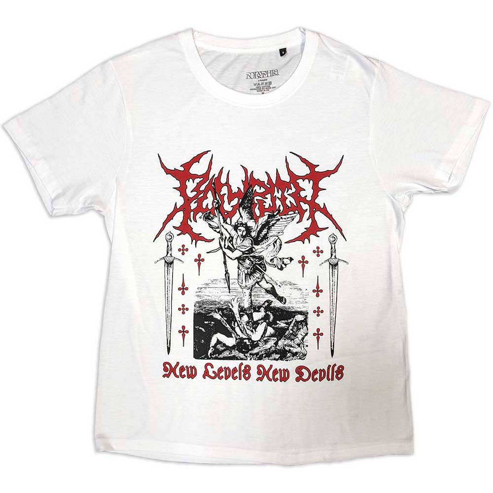 Tričko Polyphia - Spear Angel, Unisex,Biela,M