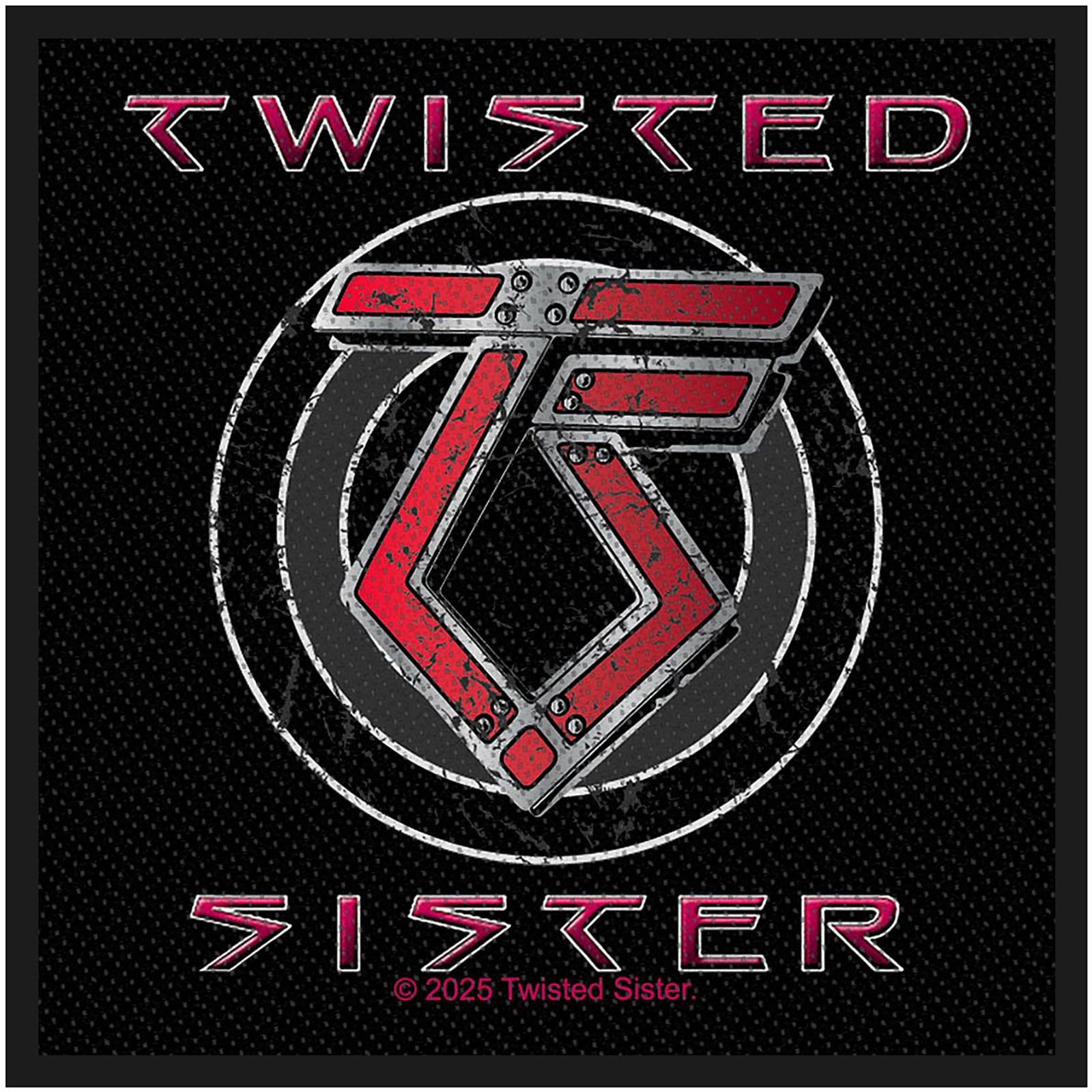 Nažehlovačka Twisted Sister - TS Logo