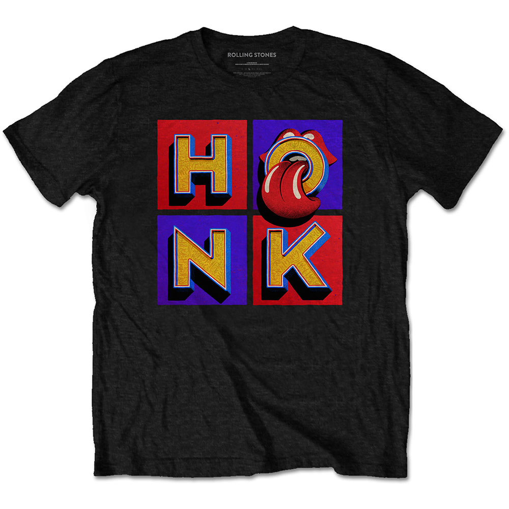 Tričko The Rolling Stones - Honk Album, Unisex,Čierna,XXL