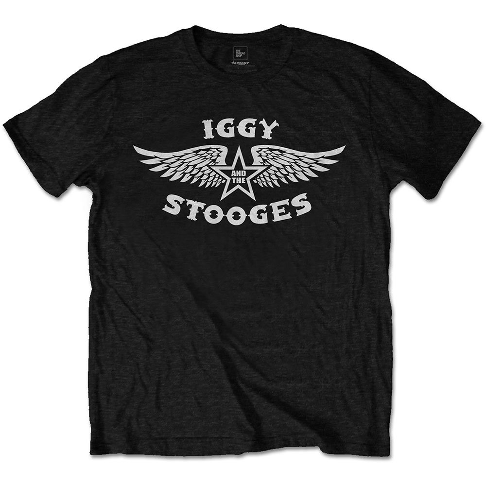 Tričko Iggy & The Stooges - Wings, Unisex,Čierna,XXL