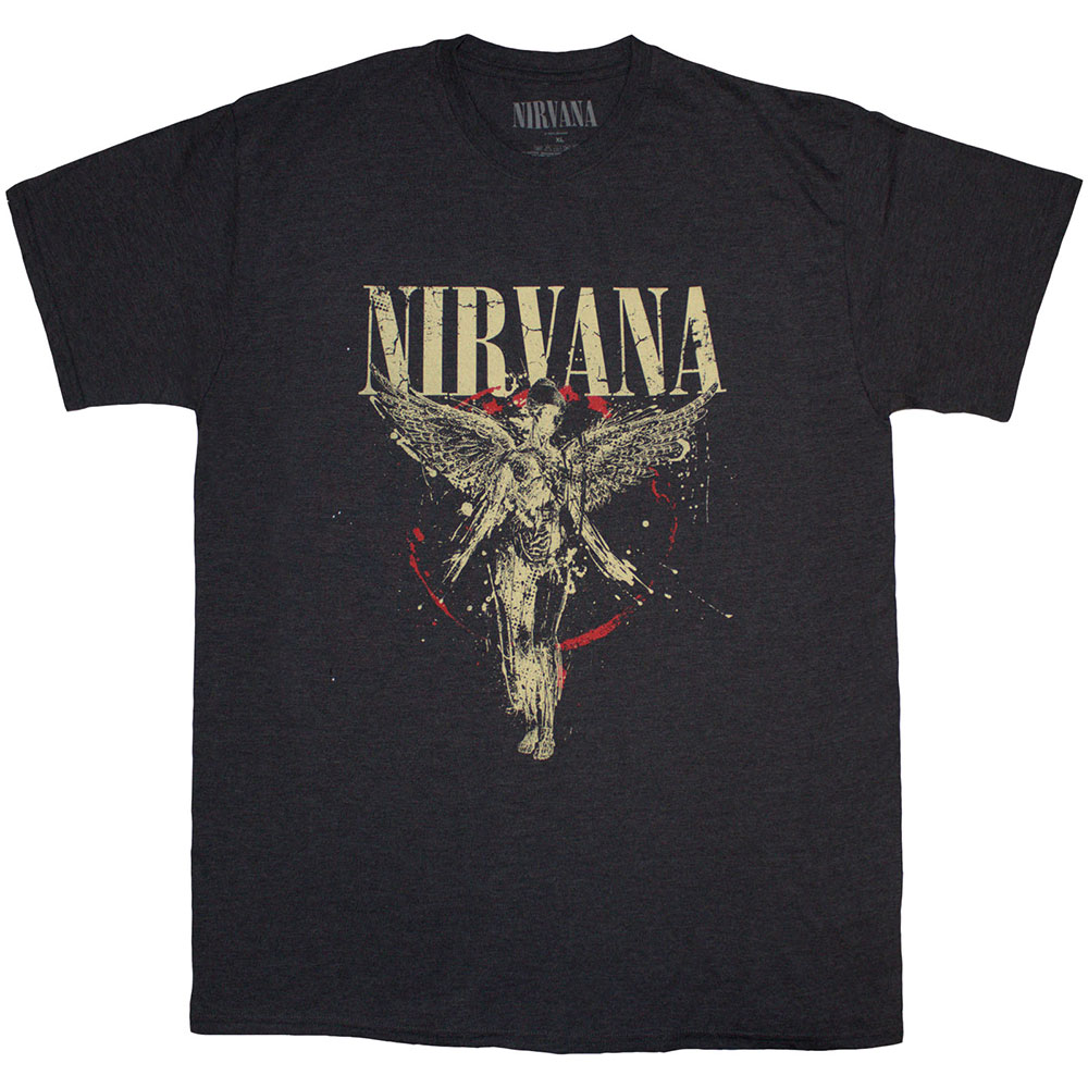 Tričko Nirvana - In Utero, Unisex,Šedá,XXL