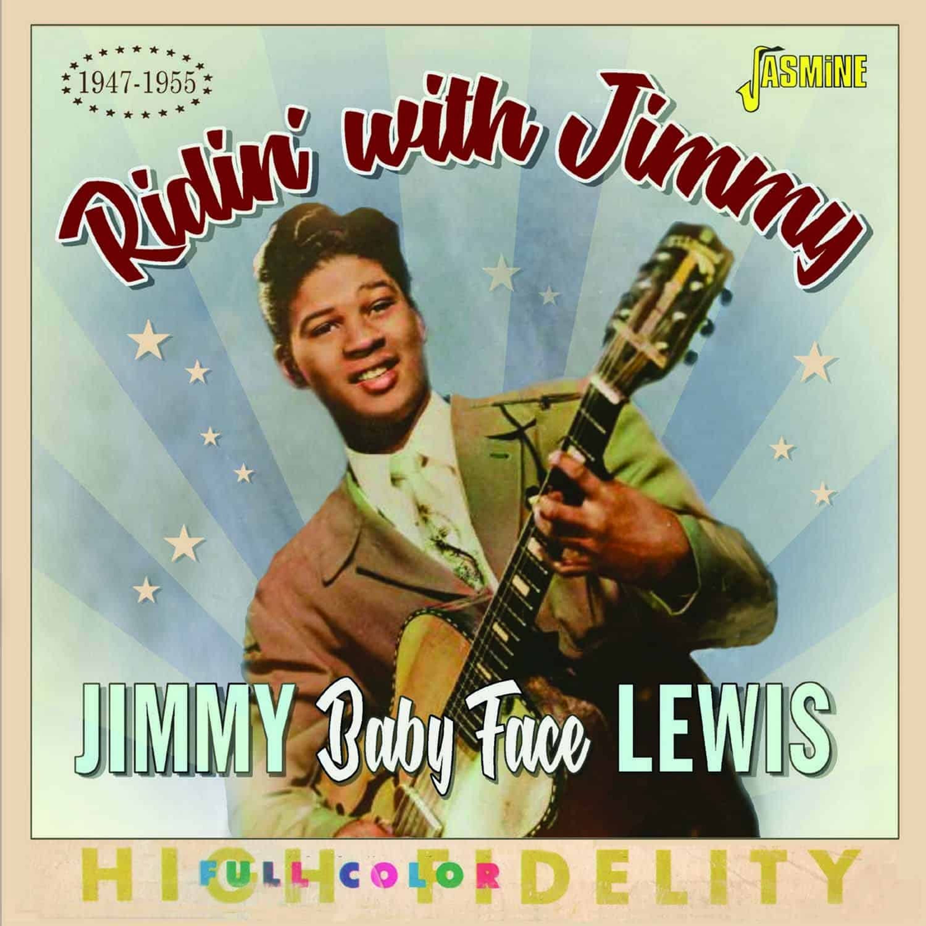 CD Jimmy "Baby Face" Lewis - RIDIN WITH JIMMY, 1947-1955