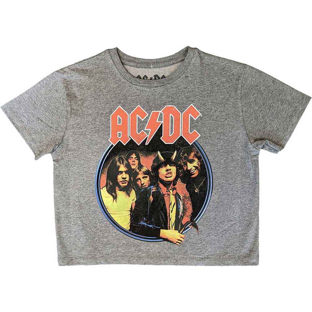 Tielko AC/DC - Highway To Hell Circle, Žena,Šedá,XXL