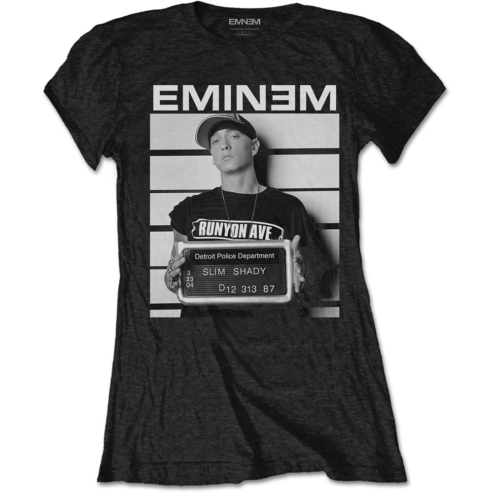 Tričko Eminem - Arrest, Žena,Čierna,XL