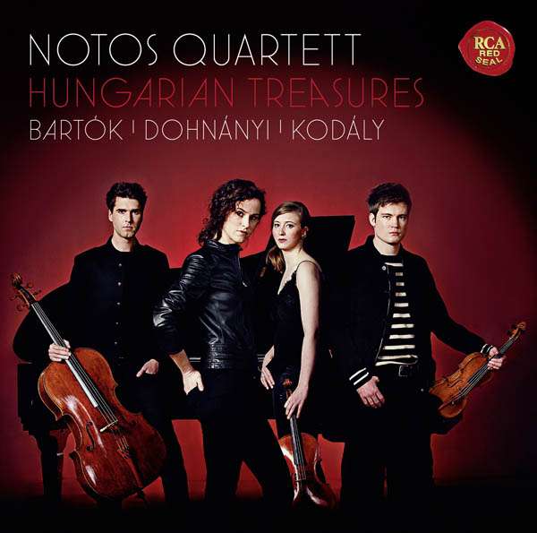 CD Notos Quartett - Hungarian Treasures - Bartók, Dohnányi, Kodály