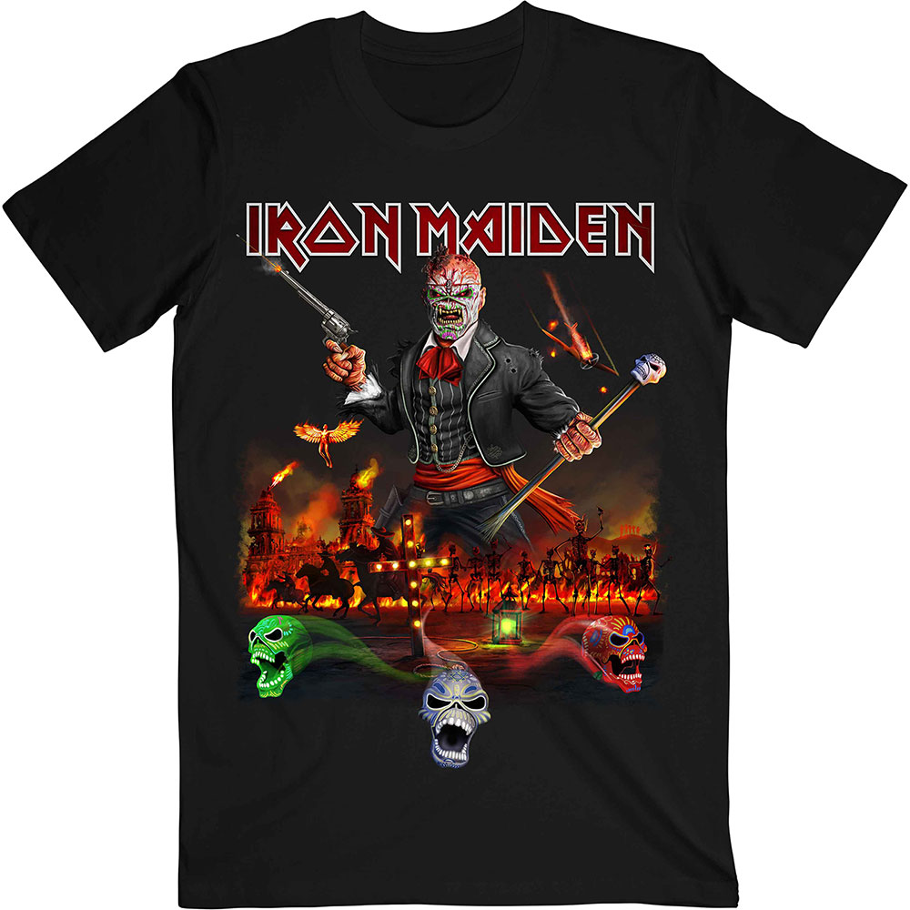 Tričko Iron Maiden - Legacy of the Beast Live Album, Unisex,Čierna,L