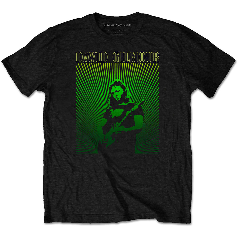 Tričko David Gilmour - Rays Gradient, Unisex,Čierna,XL