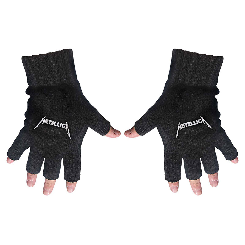 Rukavice Metallica - Logo, Unisex,Čierna,Univerzálna