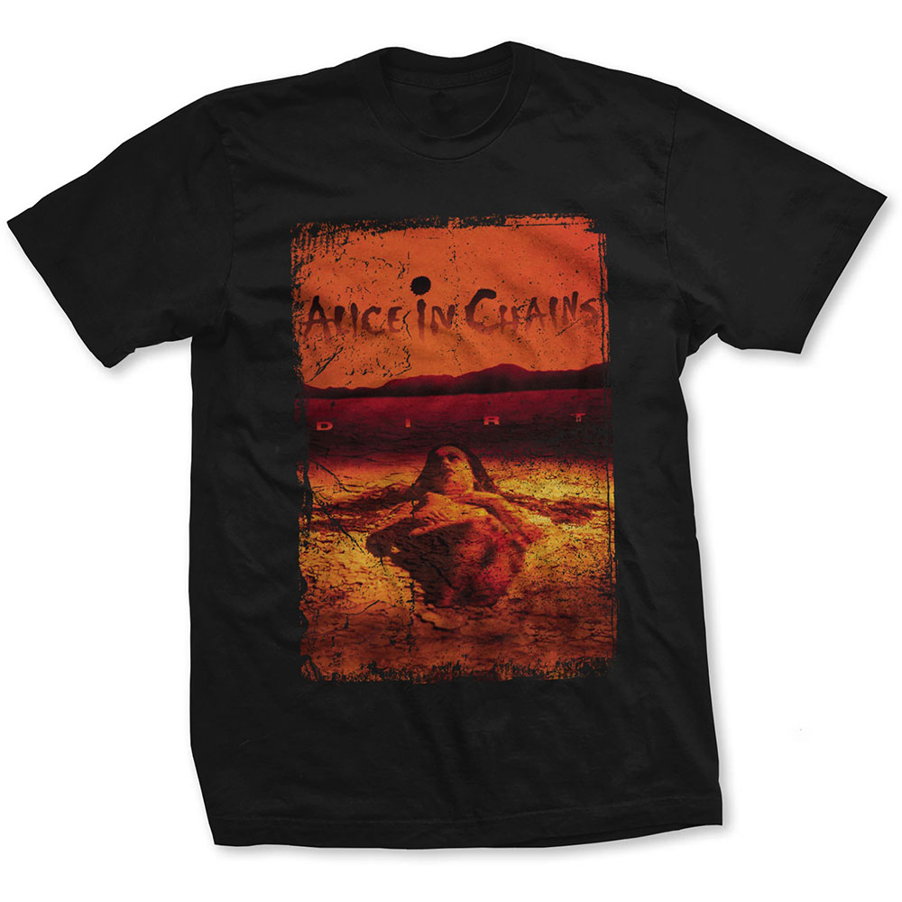 Tričko Alice In Chains - Dirt Album Cover, Unisex,Čierna,XXL