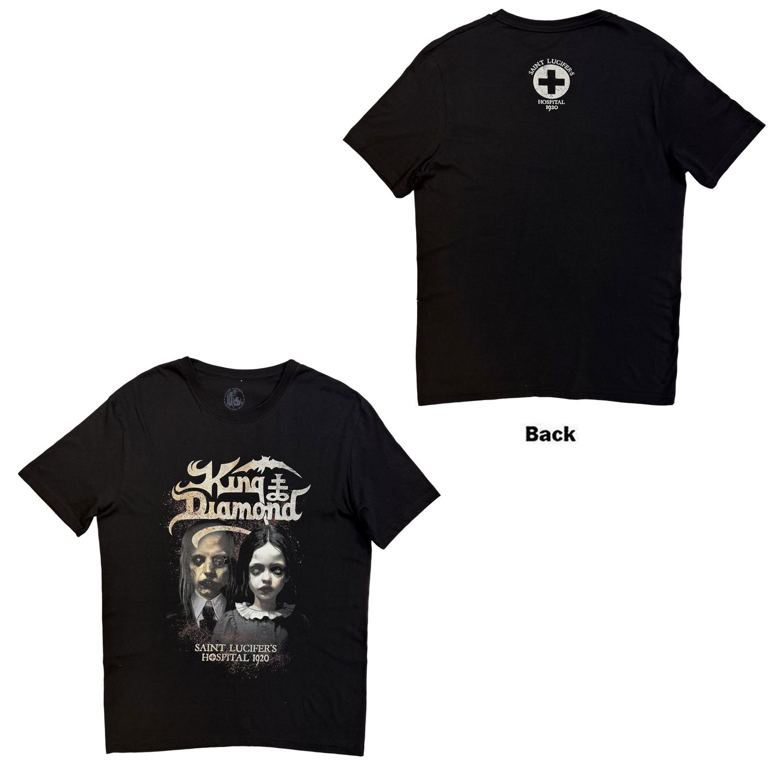 Tričko King Diamond - Saint Lucifer's Hospital, Unisex,Čierna,XXL