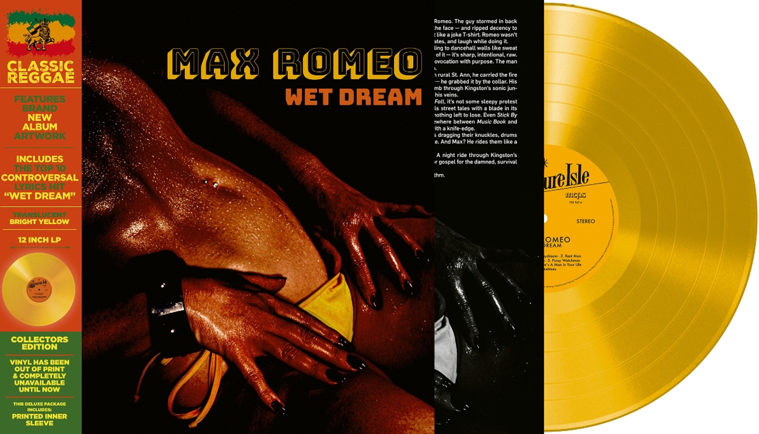 Vinyl Max Romeo - WET DREAM