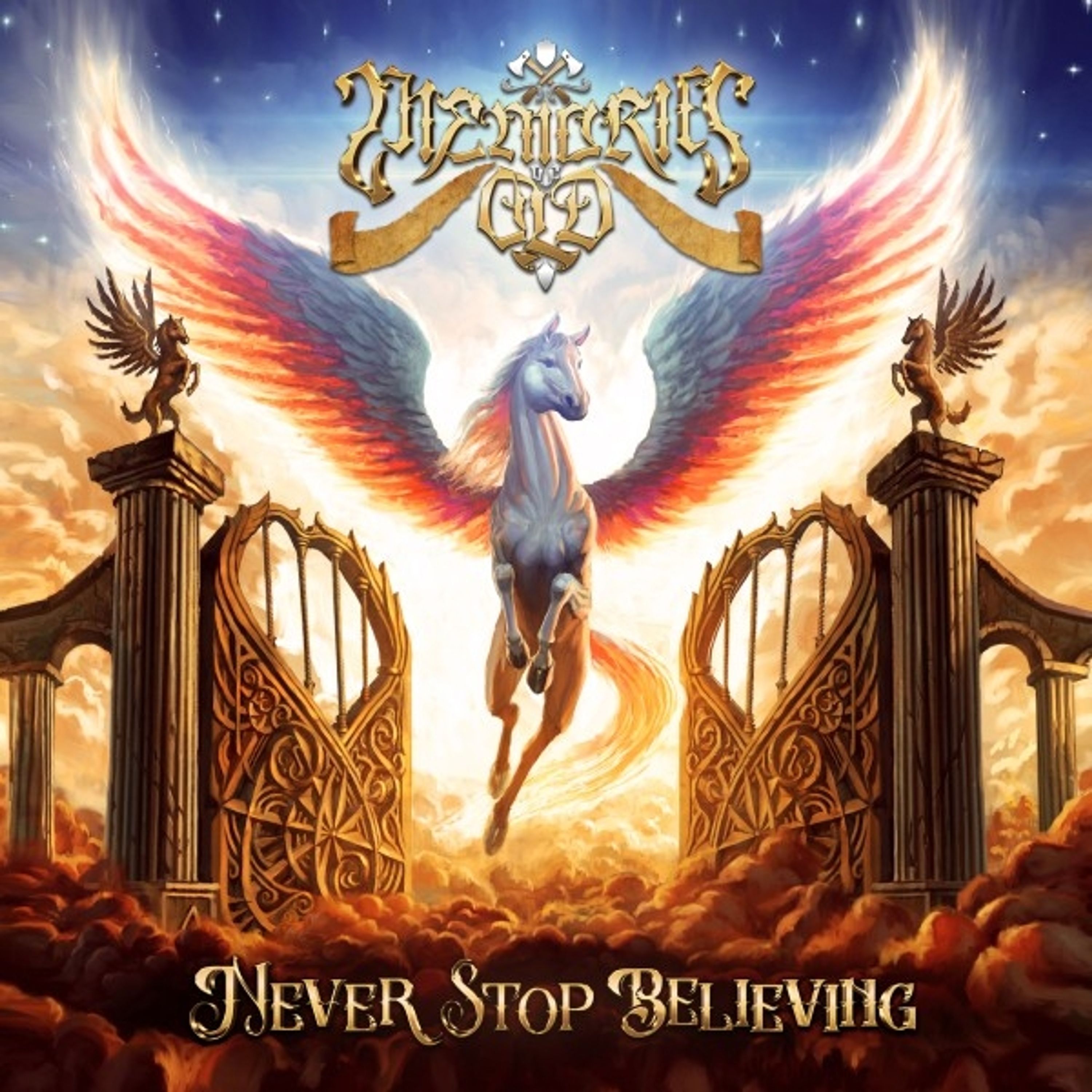 CD - MEMORIES OF OLD - NEVER STOP BELIEVING