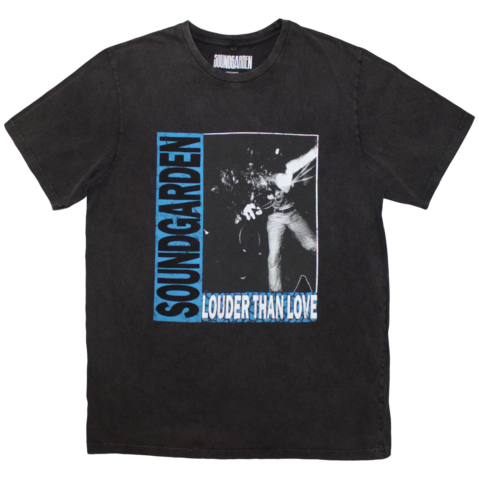 Tričko Soundgarden - Louder Than Love, Unisex,Šedá,XXL