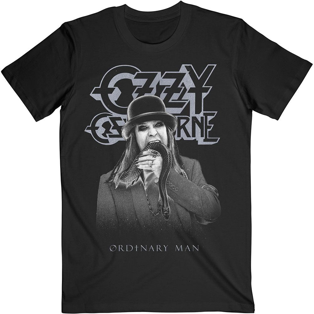 Tričko Ozzy Osbourne - Ordinary Man Snake Ryograph, Unisex,Čierna,XXL