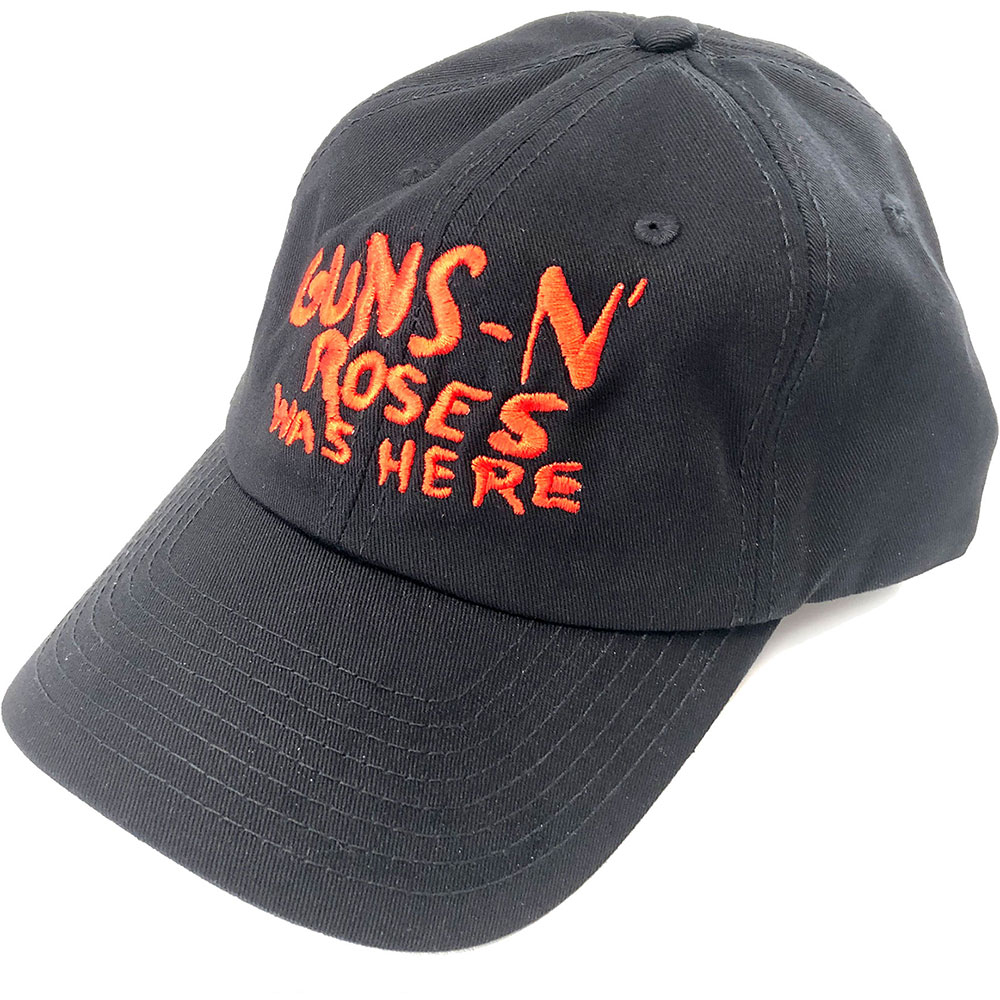 Šiltovka Guns N’ Roses - Was Here, Unisex,Čierna,Univerzálna