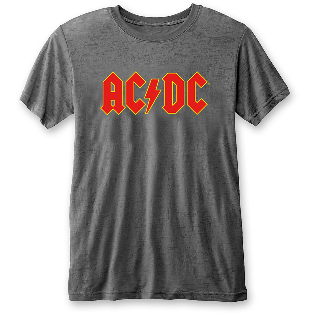 Tričko AC/DC - Logo, Unisex,Šedá,XXL