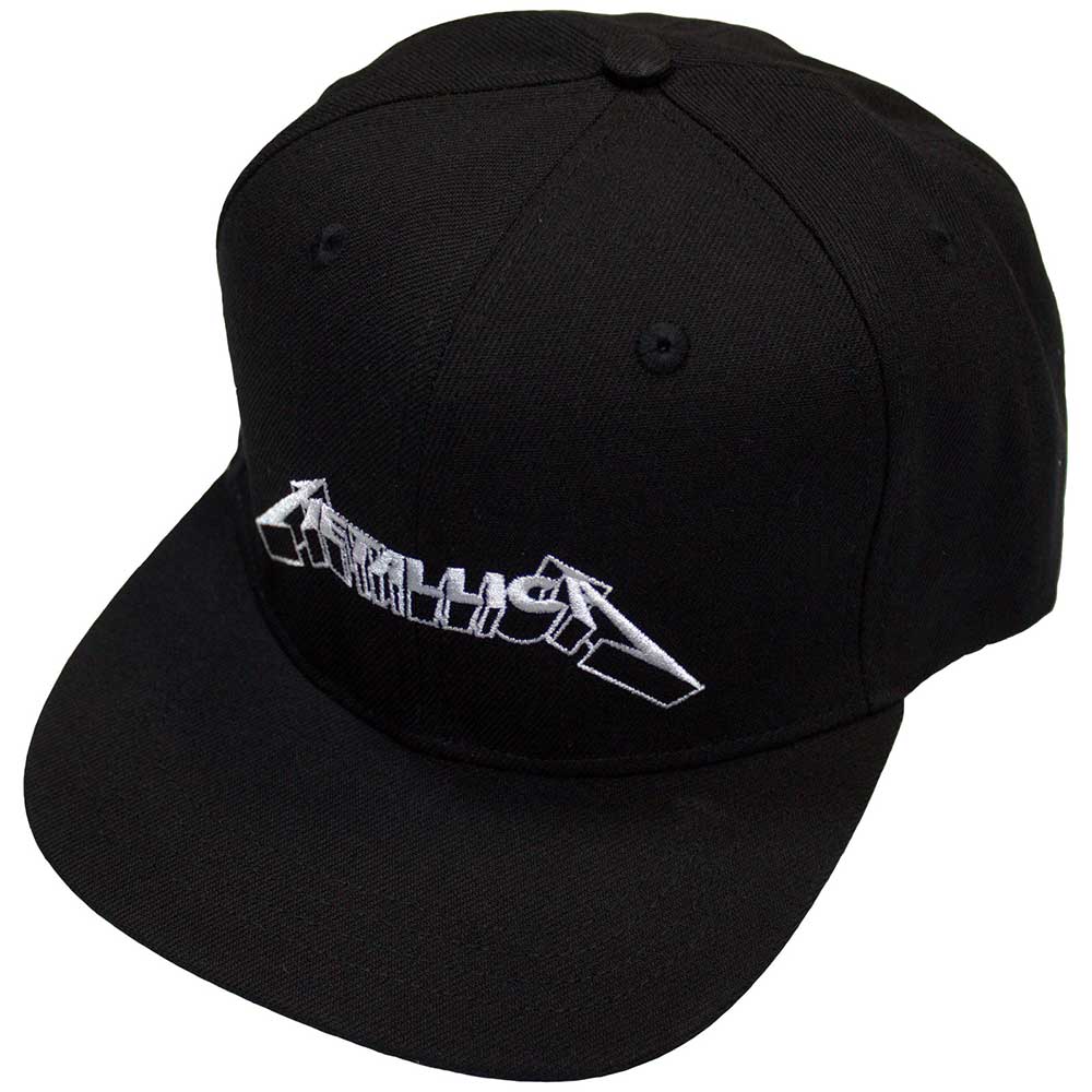Šiltovka Metallica - 3D Logo, Unisex,Čierna,Univerzálna