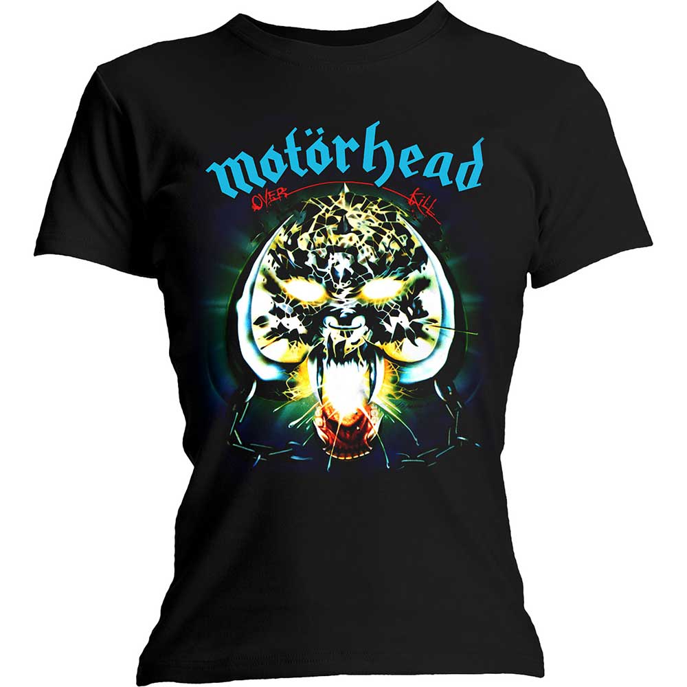 Tričko Motörhead - Overkill, Žena,Čierna,XXL