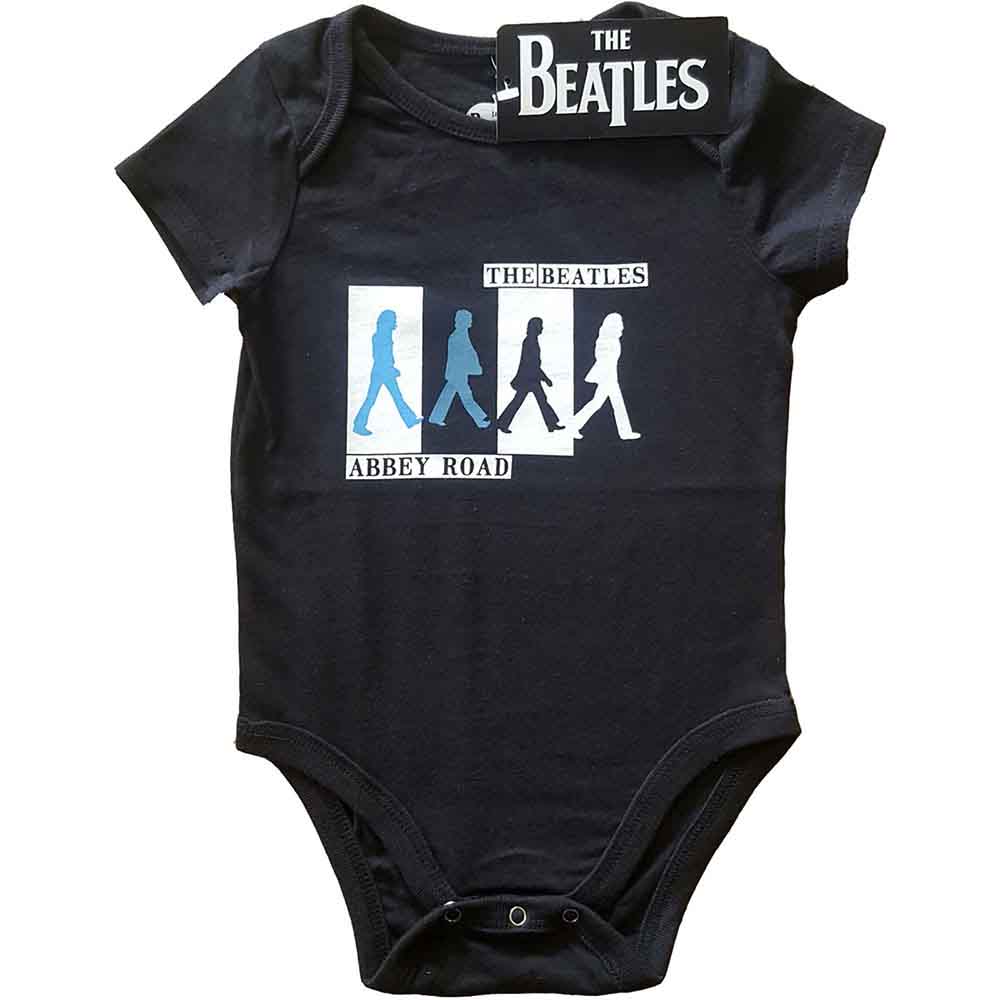 Body The Beatles - Abbey Road Colours Crossing, Dieťa,Čierna,18 - 24 mes.