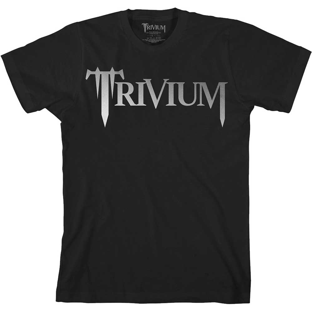 Tričko Trivium - Classic Logo, Unisex,Čierna,S