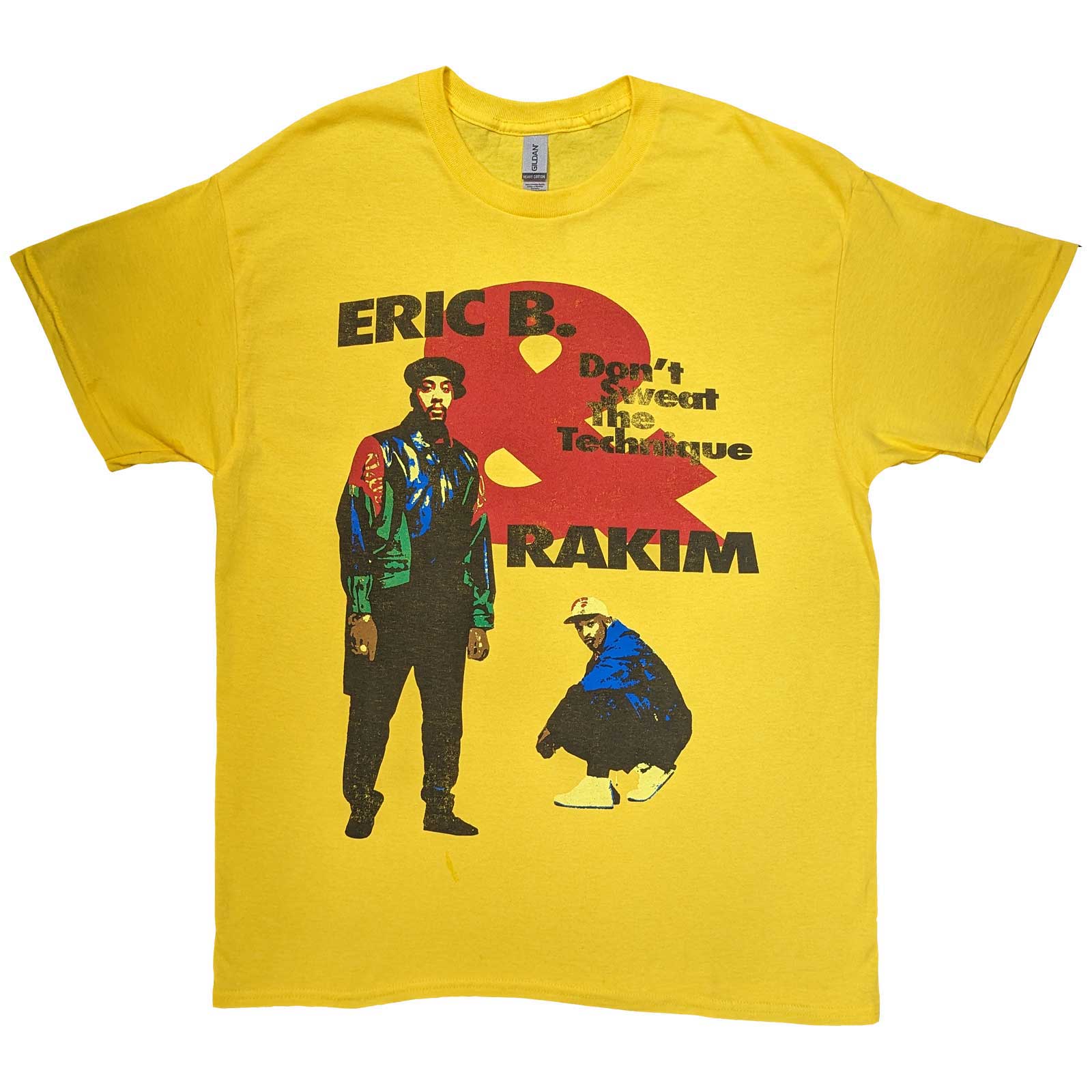 Tričko Eric B. & Rakim - Don't Sweat, Unisex,Žltá,XXL