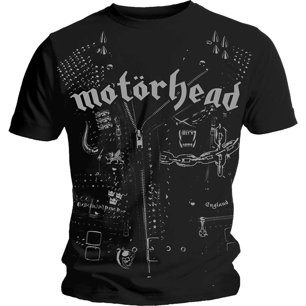 Tričko Motörhead - Leather Jacket, Unisex,Čierna,XXL