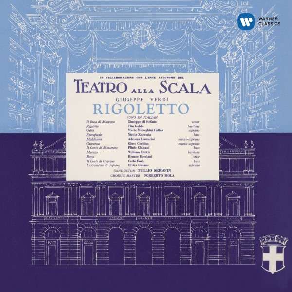CD Maria Callas - VERDI: RIGOLETTO (1955)