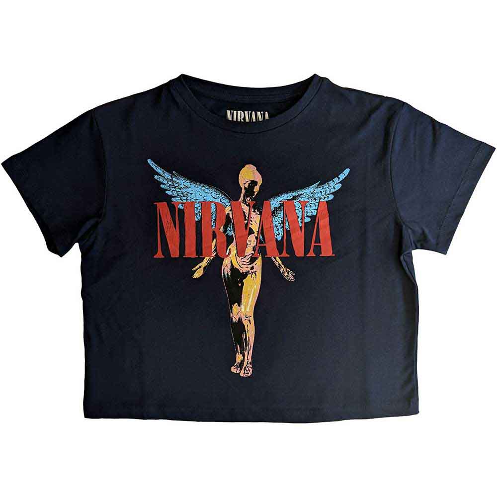 Tielko Nirvana - Angelic, Žena,Modrá,L