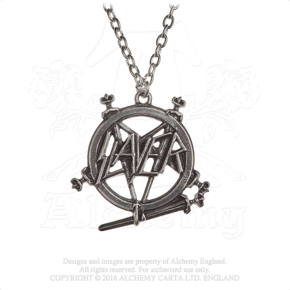 Náhrdelník Slayer - Pentagram Logo