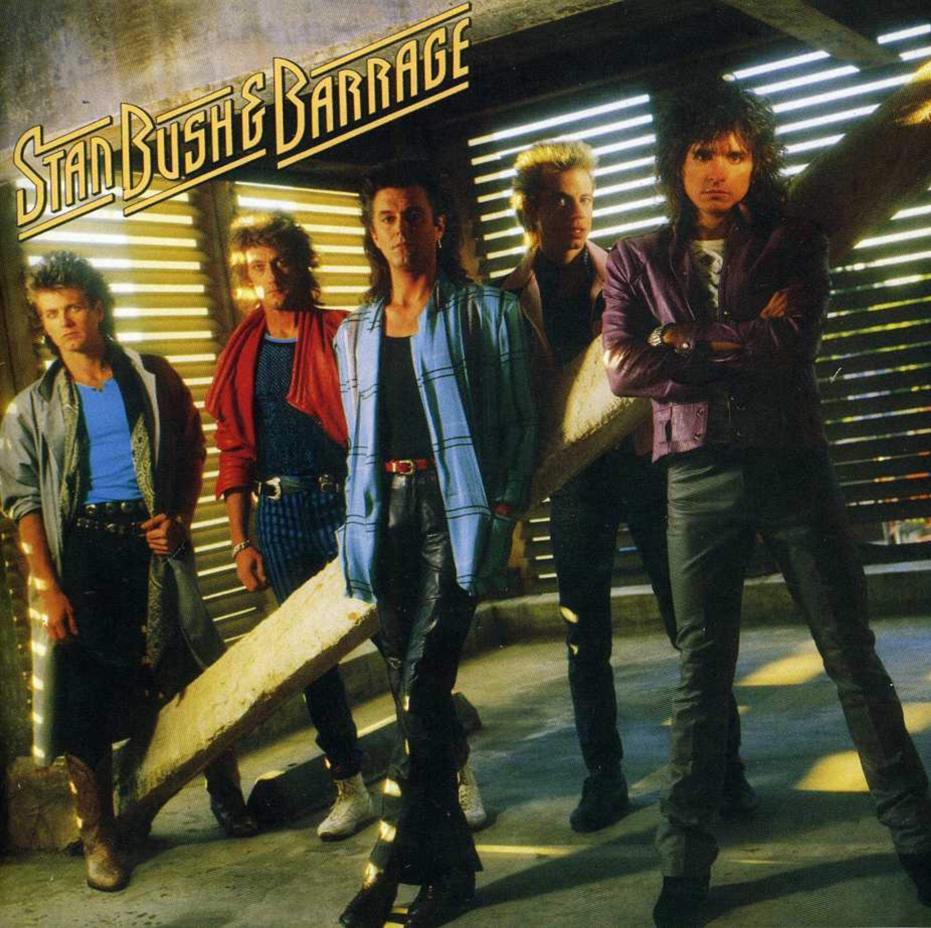 CD Stan Bush - STAN BUSH & BARRAGE