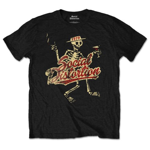 Tričko Social Distortion - Vintage 1979, Unisex,Čierna,XXL