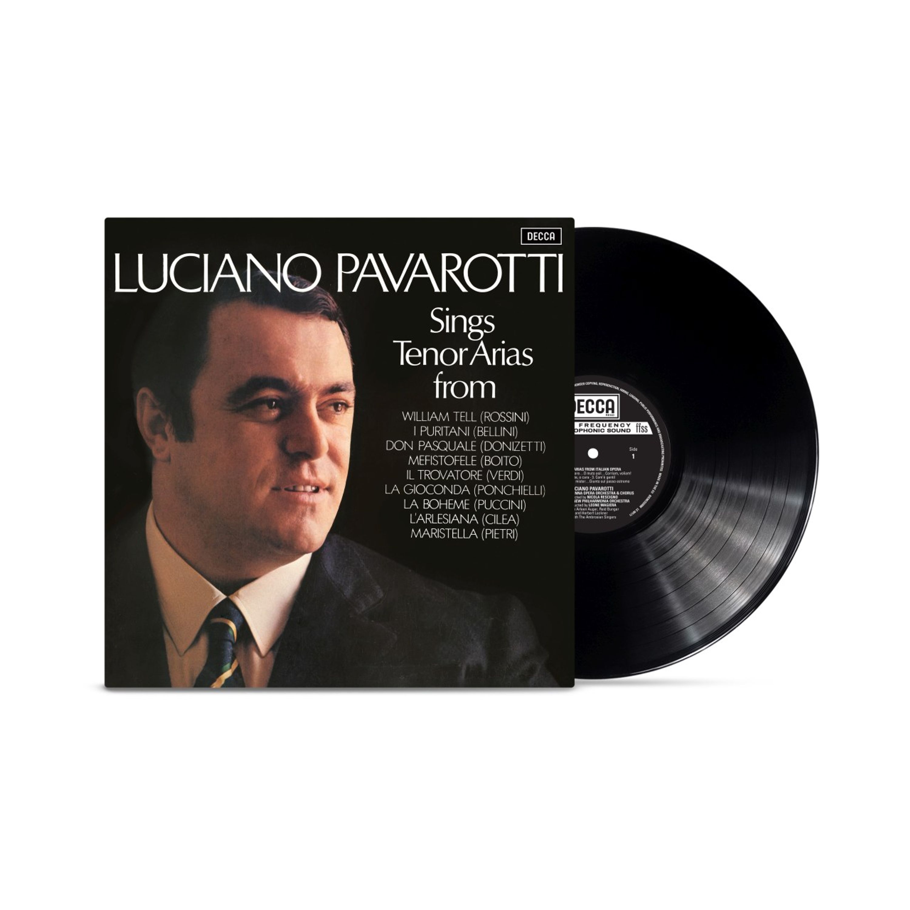 Vinyl Luciano Pavarotti - TENOR ARIAS FROM ITAL.OPER
