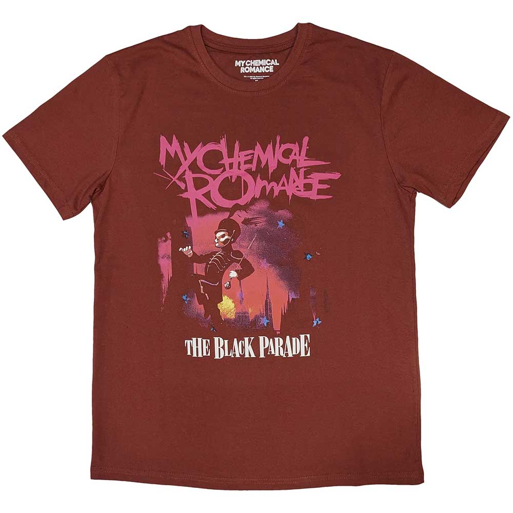 Tričko My Chemical Romance - March, Unisex,Červená,S