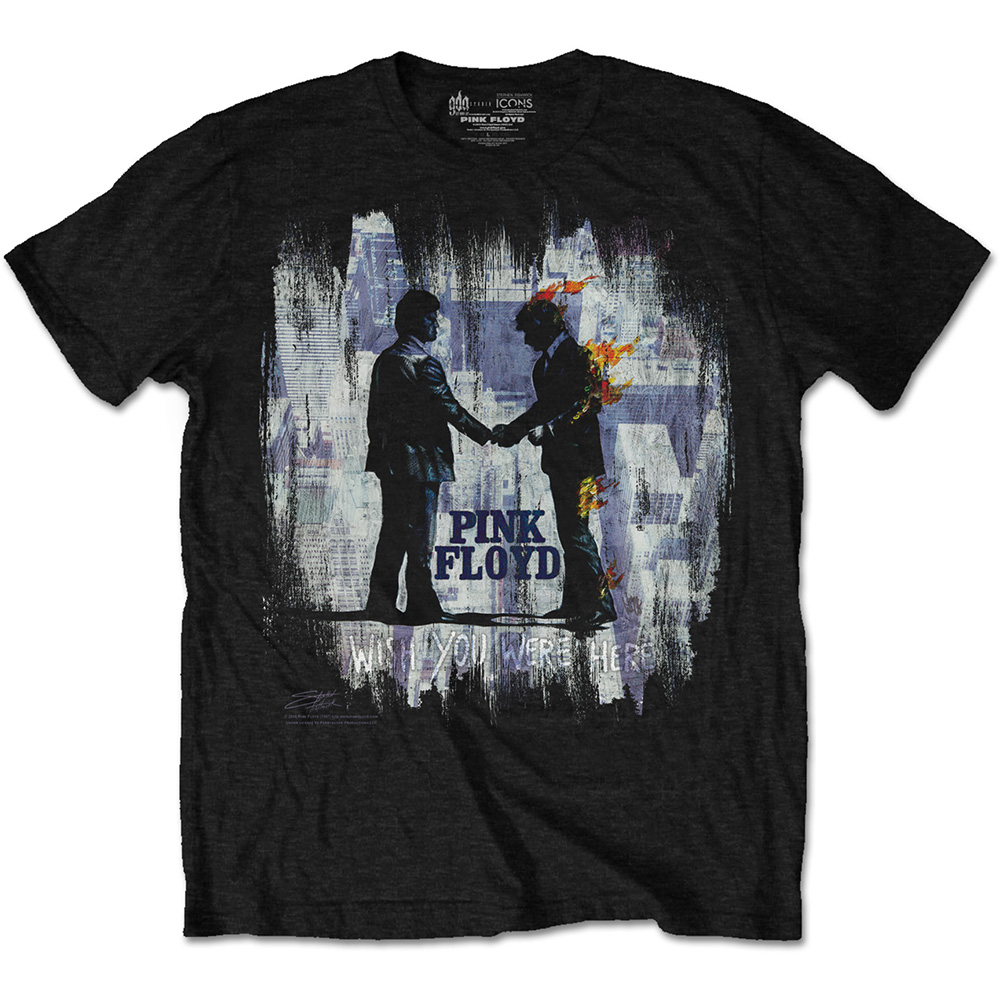 Tričko Pink Floyd - Wish You Were Here Painting, Unisex,Čierna,XXL