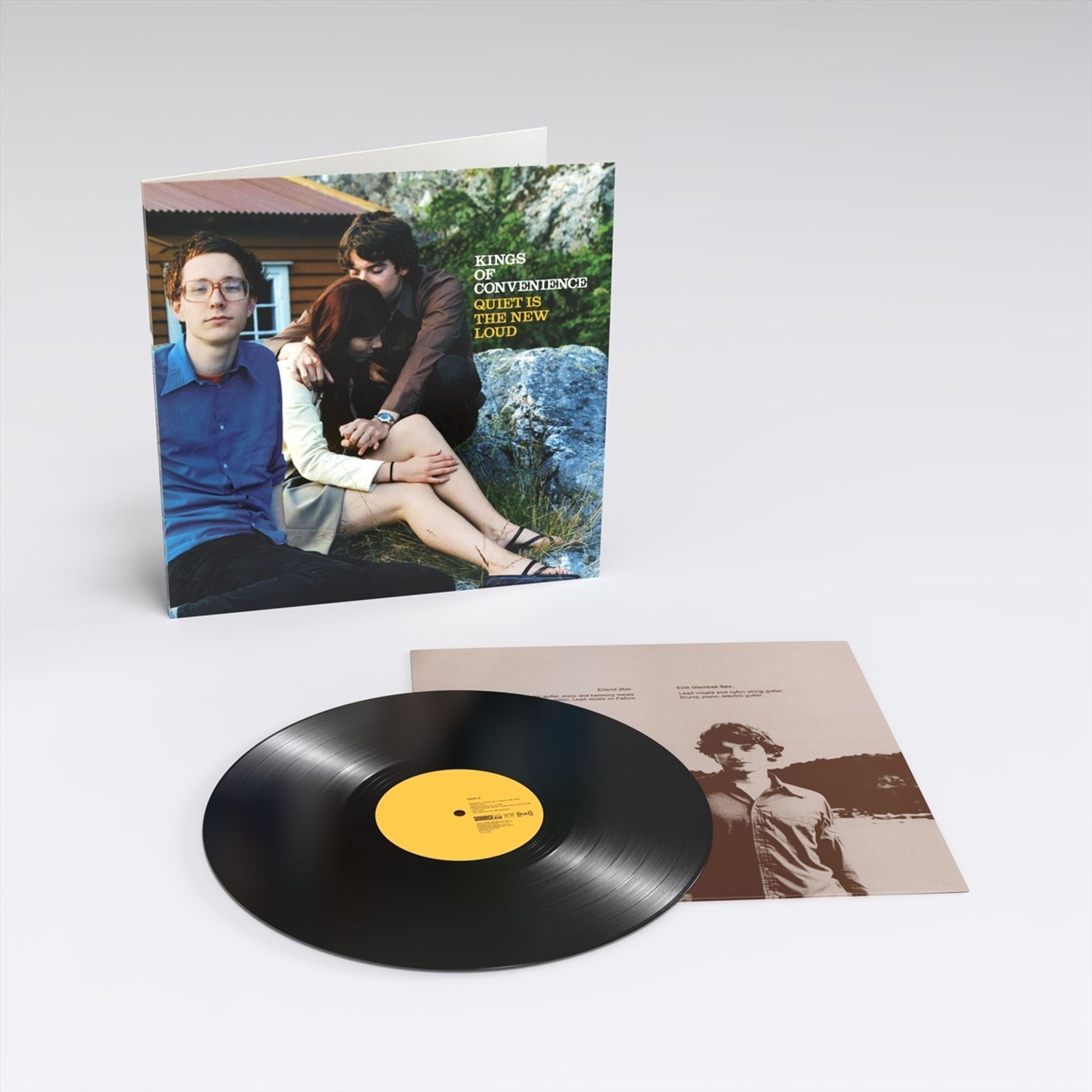 Vinyl - KINGS OF CONVENIENCE - QUIET IS THE NEW LOUD