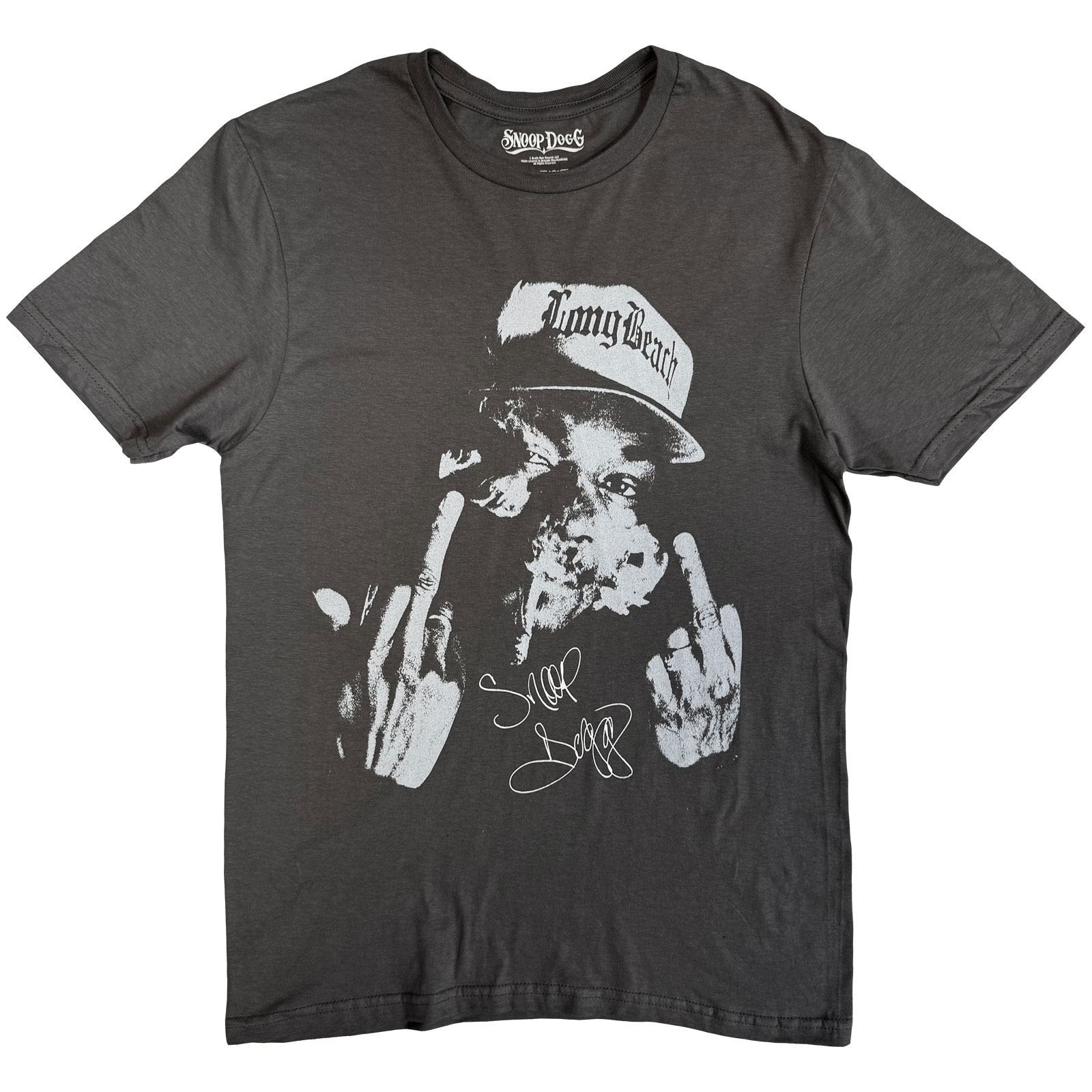 Tričko Snoop Dogg - Blunt, Unisex,Šedá,XXL