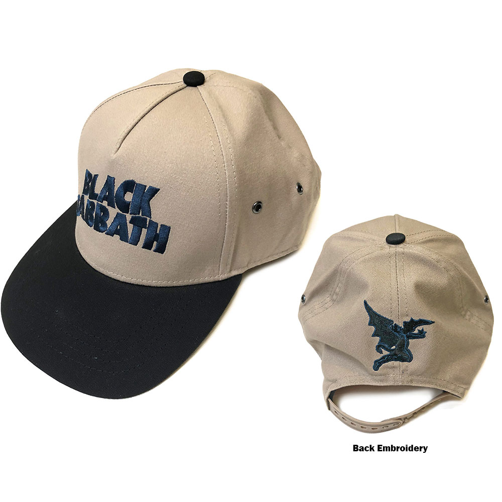 Šiltovka Black Sabbath - Wavy Logo, Unisex,Čierna,Univerzálna