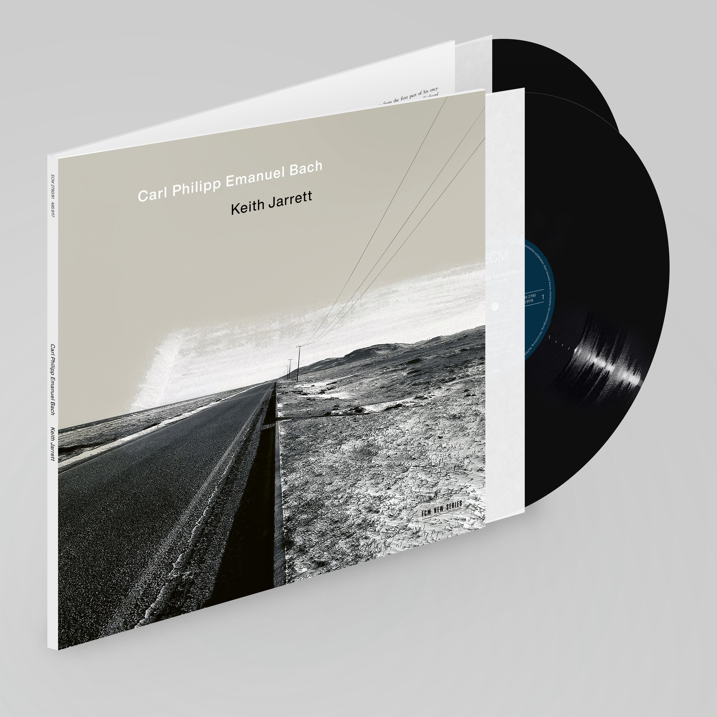 Vinyl Keith Jarrett - CARL PHILIPP EMANUEL BACH: WURTTEMBERG SONATAS