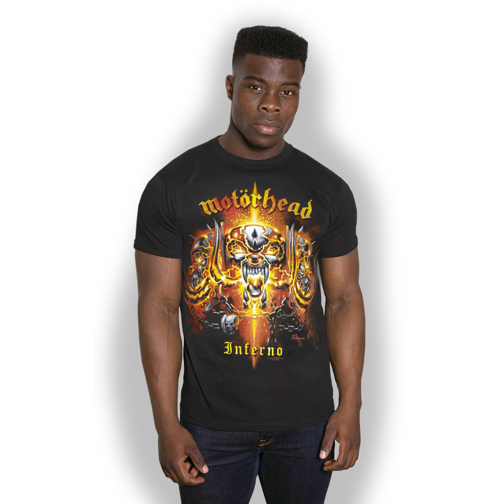 Tričko Motörhead - Inferno, Unisex,Čierna,XXL