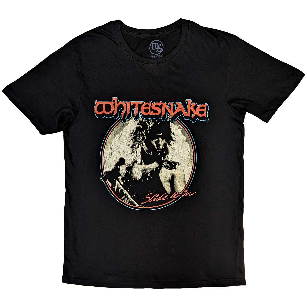 Tričko Whitesnake - Slide It In, Unisex,Čierna,M