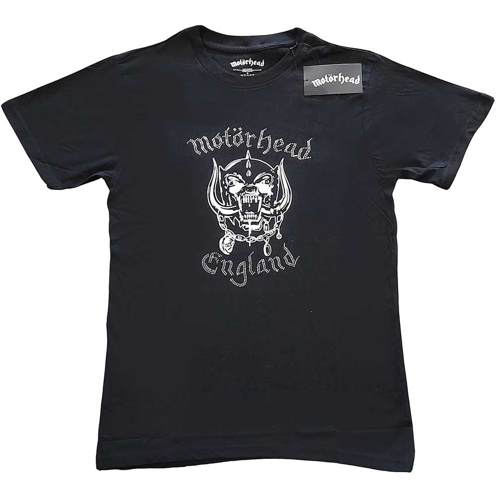 Tričko Motörhead - England, Unisex,Čierna,XXL
