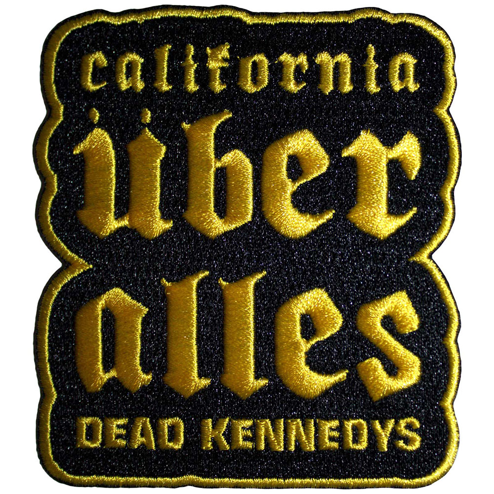 Nažehlovačka Dead Kennedys - California Uber Alles Yellow