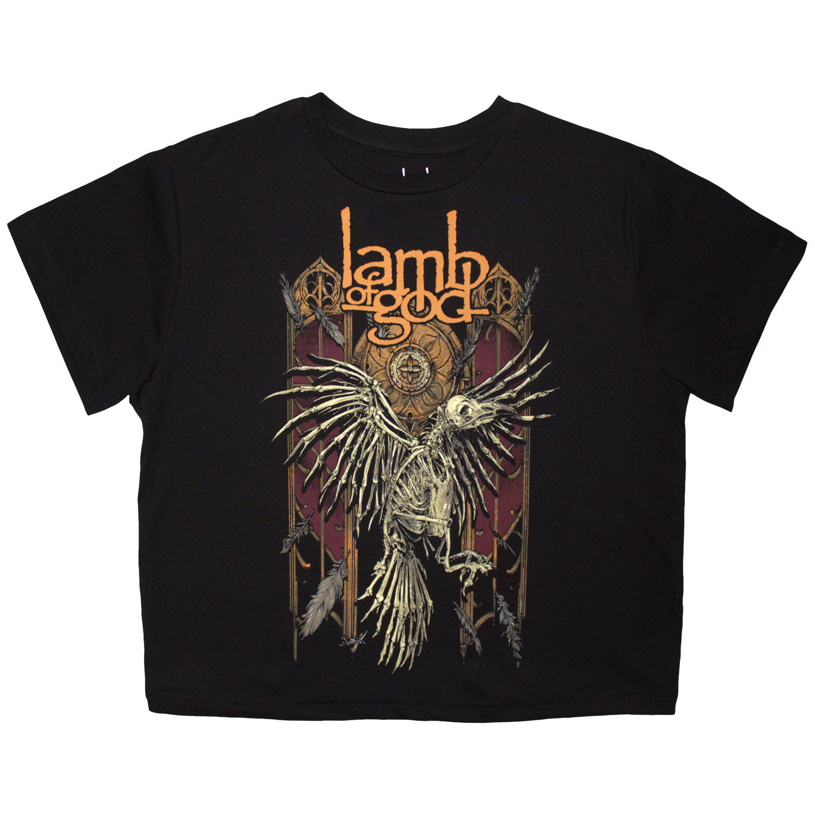 Tielko Lamb of God - Crow, Žena,Čierna,XXL