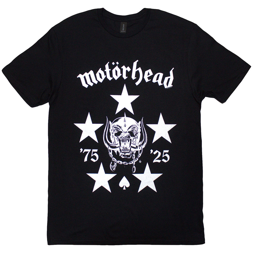 Tričko Motörhead - 50 Years BMG Logo, Unisex,Čierna,XXL